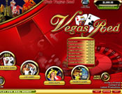 Le lobby du casino Vegas Red