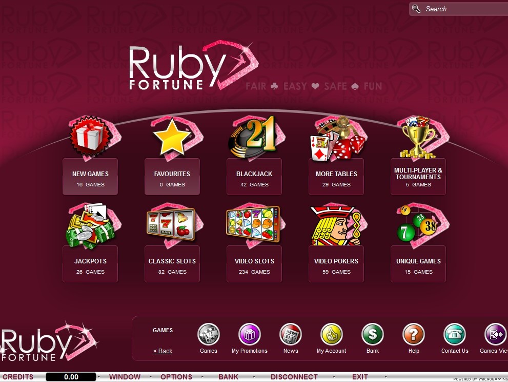 Jeux Casino Ruby Fortune