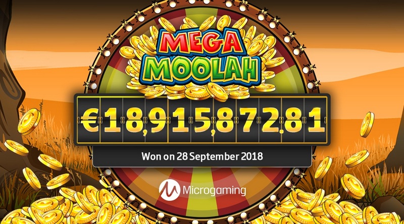 MEGA MOOLAH jackpot