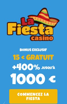 BONUS GRATUIT SANS DEPOT LA FIESTA CASINO